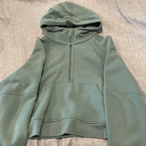 Lululemon scuba oversized 1/2 zip hoodie!